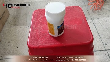 Front and back sided labeling machines for oval jars|YQ machinery two sides jar label applicator