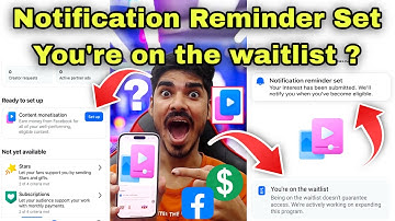 You’re on the waitlist content monetization 🤑 Notification reminder set content monetization