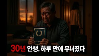 “30년 공무원 인생, 하루 만에 무너졌다… 아내의 비밀통장에 적힌 이름 ‘강한나 사무실’”