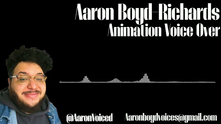 Aaron Boyd-Richards Voice Over Demo Reel