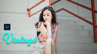 VINTAGE COLOR BY LR PRESET MYANMAR / LIGHTROOM PRESET TUTORIAL / FREE DNG FILE / 2021 screenshot 3