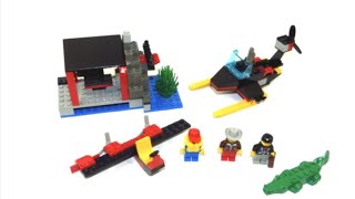 LEGO Town Gator Landing Set 6563 Alternative Build 02 Silent Review