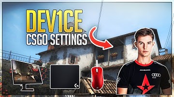 Dev1ce CSGO Settings + Setup (2020)
