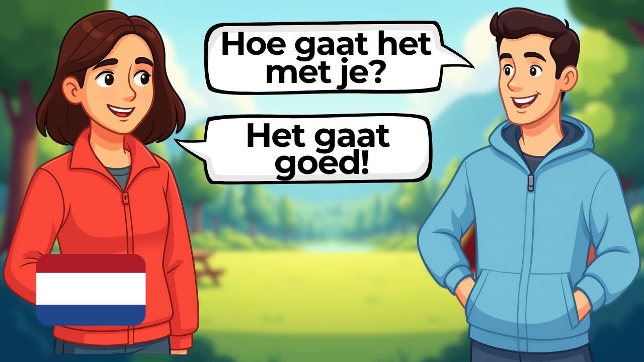 Learn Dutch with Conversations | Basic Questions & Answers (with subtitles)