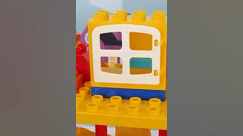 Best Toy Learning Video for Kids Building Block Lego Car Track!