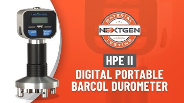 HPE II - Digital Portable Barcol Durometer - NextGen Material Testing, Inc.