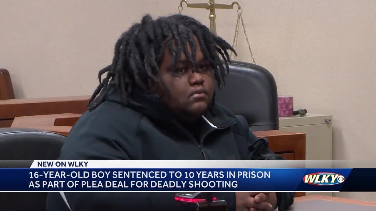 16-year-old sentenced to 10 years in prison as part of plea for deadly ...
