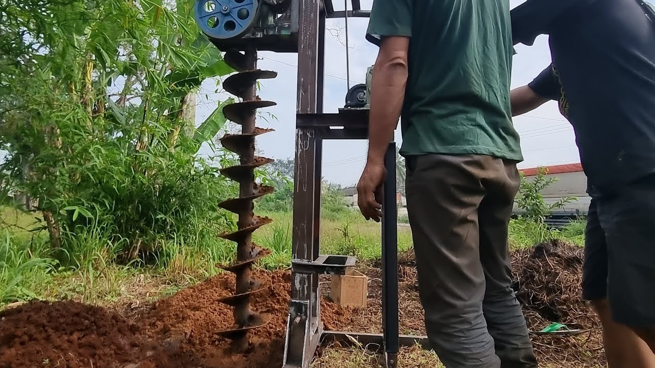 MESIN BOR TIANG PONDASI 30 CM  (085894722730)