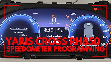 HIT! Toyota Yaris Cross R7F701401 locked Virtual Dash | Solution by FORZA 614 Odometer tool