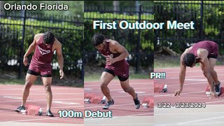 FIRST OUTDOOR TRACK MEET VLOG OF THE SEASON | 2024 UCF