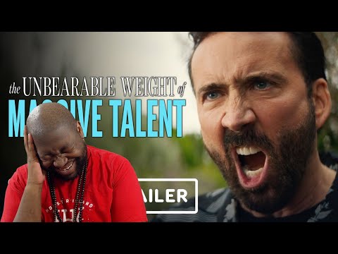 Nic Cage Being Nic Cage | THE UNBEARABLE WEIGHT OF MASSIVE TALENT Trailer REACTION