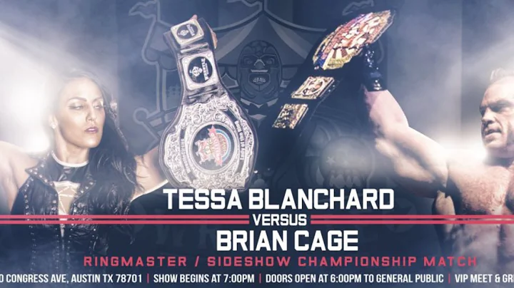 Tessa Blanchard vs Brian Cage at Wrestle Circus ( ...