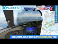   landing  challenger 650 by hot start approche ils 06 lirn