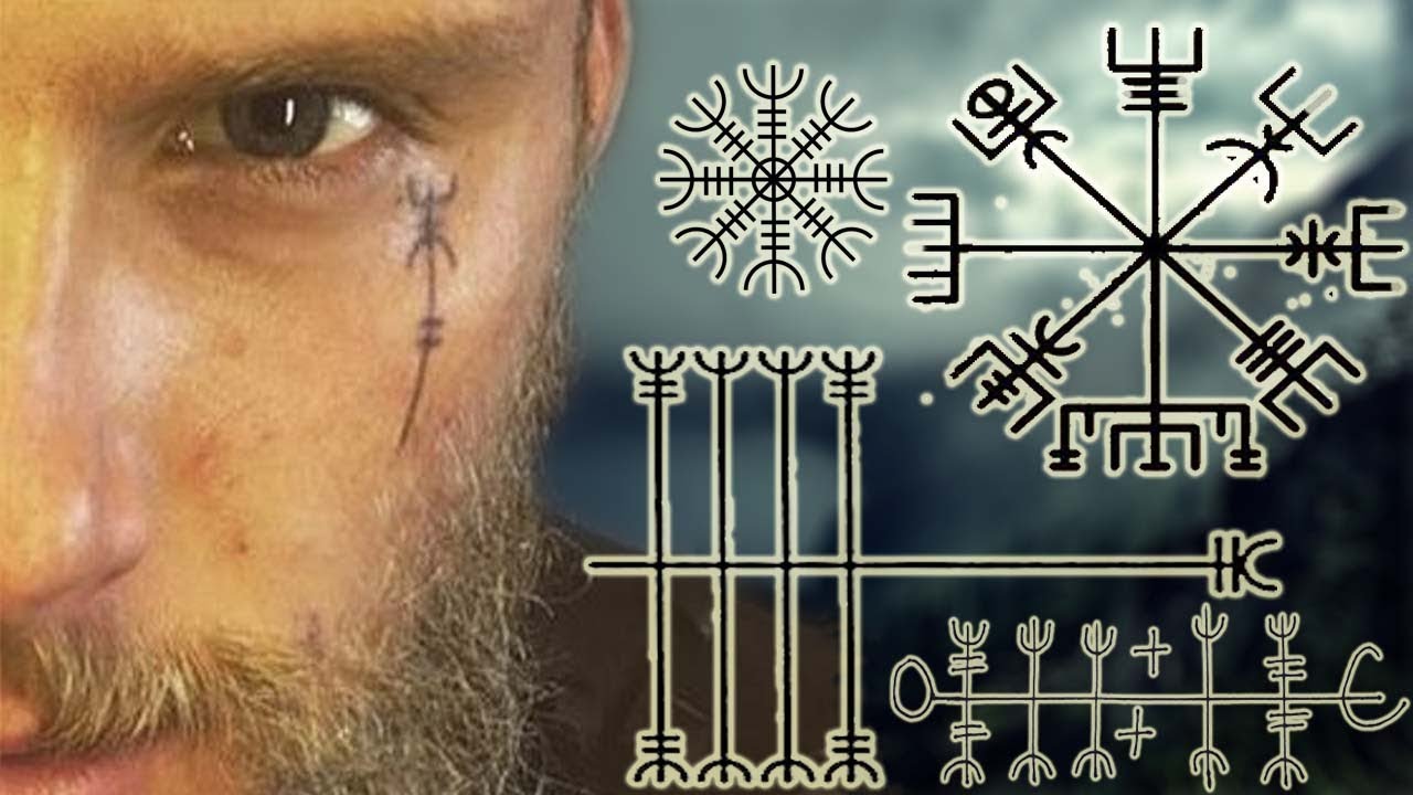 Bjorn ironside face tattoo meaning
