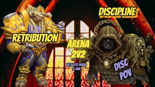 Arena 2V2 - Church Comp Retribution-Descipline Vs Resto Druid Mm World Of Warcraft Dragonflight