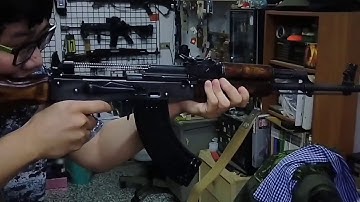 W&S GHK AK GBB  STEEL BOLT SLOW MOTION