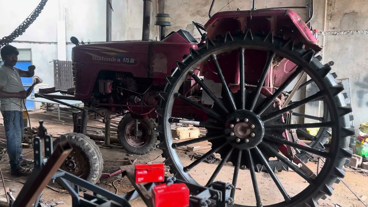 Guntakallu  variki chestuna height attachment Mahendra 475 7013590412