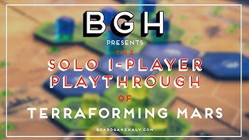 Terraforming Mars Play Through | First Person Solo 1-Player Game | Beginner Corporation