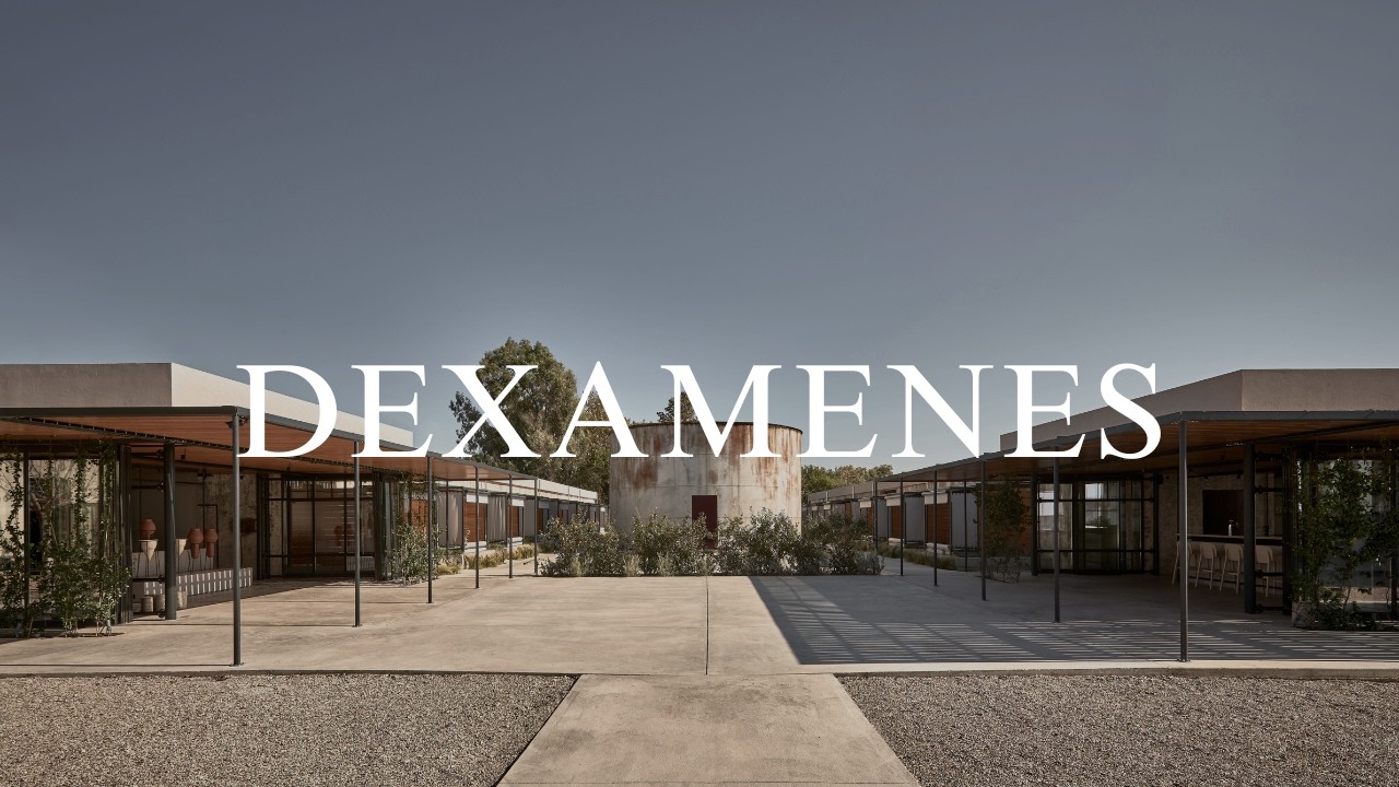 Inside the Hotel Built From 34 Wine Tanks on a Greek Beach | Dexamenes Seaside Hotel