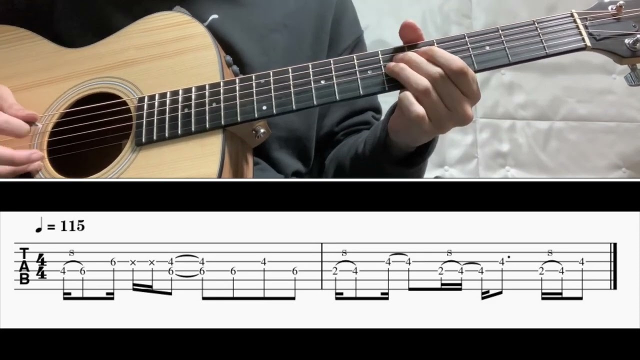 TAB譜] LIFE(YUI) Guitar riff [ギター] - YouTube
