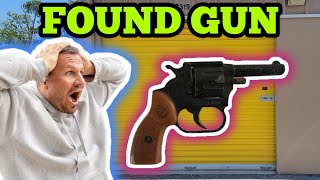 FOUND GUN In An Abandoned Storage Unit