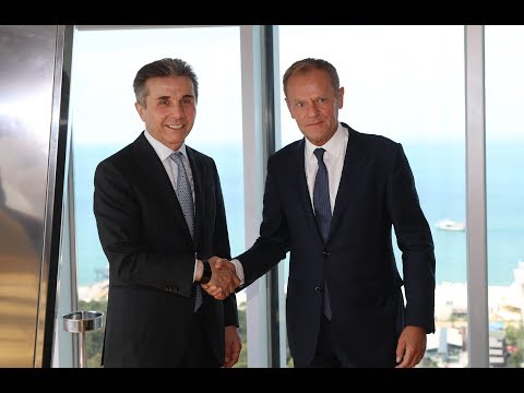 ბიძინა ივანიშვილის შეხვედრა დონალდ ტუსკთან