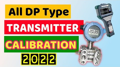 Instrumentation Differential Pressure Transmitter calibration flow transmitter  DP type transmitter