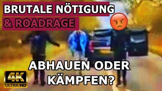 ÜBLE ROAD RAGE - FAHRER  FLIEHT & E63 AMG gegen E 220d - Dashcams in 4k