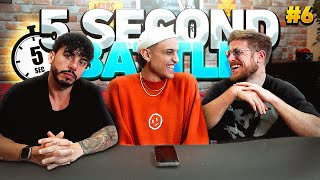 5 SECOND BATTLE #6 | THE MOST CHAOTIC EPISODE EVER! with Riccardo Dose and Dadda
