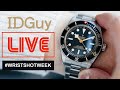 Reviewing Your Daily Wearing Watches - WRIST-SHOT WEEK - IDGuy Live