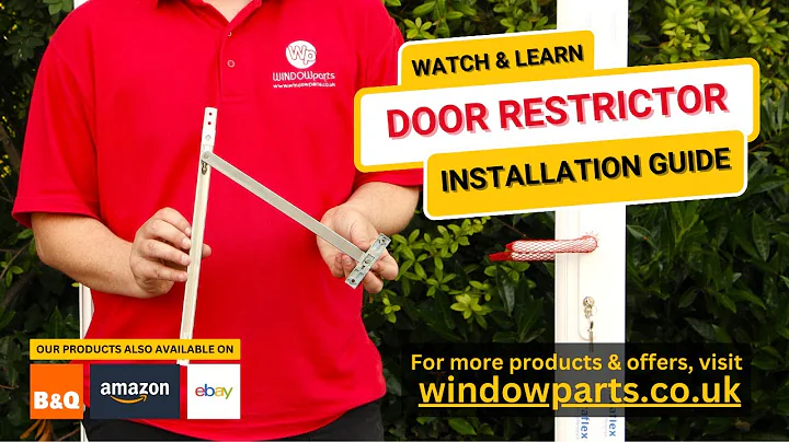 Secure & Adjustable uPVC Door Restrictor | Installation Guide