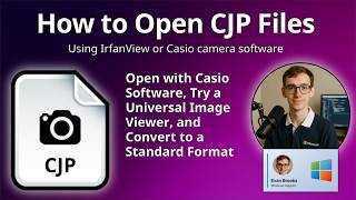 How to Open CJP Files (Casio Camera Image)