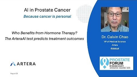 25-08C Calvin Chao, MD "AI in Prostate Cancer"