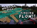 Riding whistler bike park flow  summer  2024 