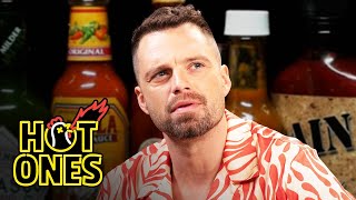 Sebastian Stan Learns About Himself While Eating Spicy Wings | Hot Ones