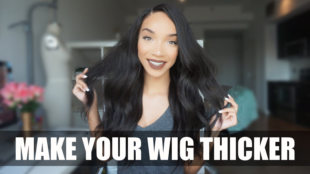 HAIR| Make Your Lace Wig THICKER with Clip-ins! beautycon