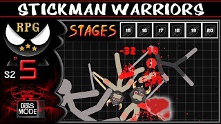 Stickman Warriors RPG [S2 Ep5] ► "Stages 15, 16, 17, 18, 19 and 20" - NO COMMENTARY Android screenshot 2