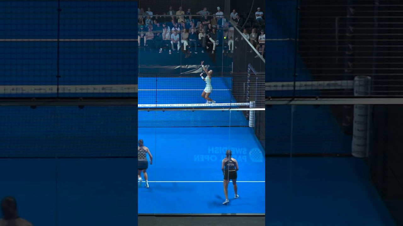 Fake smash sets up the point!