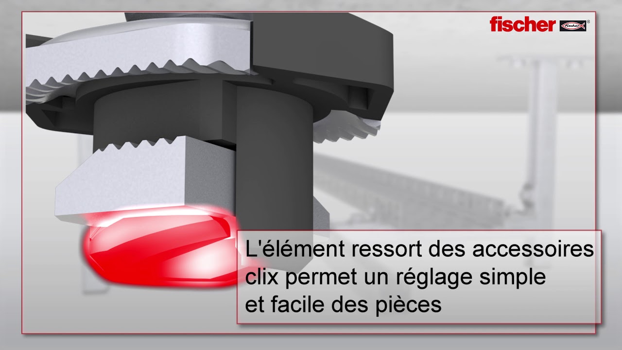 Double écrou FHS Clix / Système FLS - qualité professionnelle