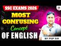 SSC ENGLISH 2026 | MOST CONFUSING SPOTTING ERROR CONCEPTS | BY PSP SIR
