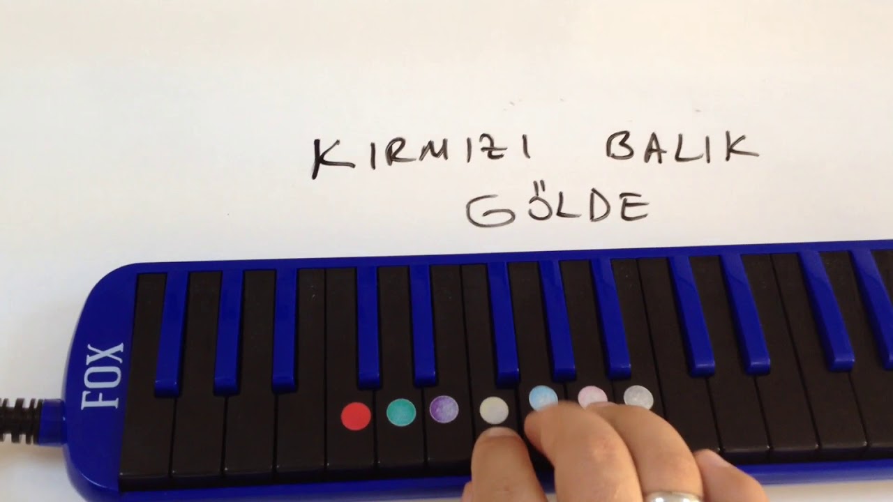 Melodika Ile Kirmizi Balik Golde Sarkisi Youtube