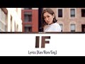 Kana Nishino - If | Lyrics [Kan/Rom/Eng]