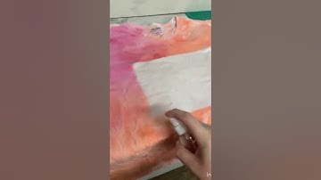 Using Sublimation Spray on a cotton tshirt! ✨🙂🥰 #craft #sublimation