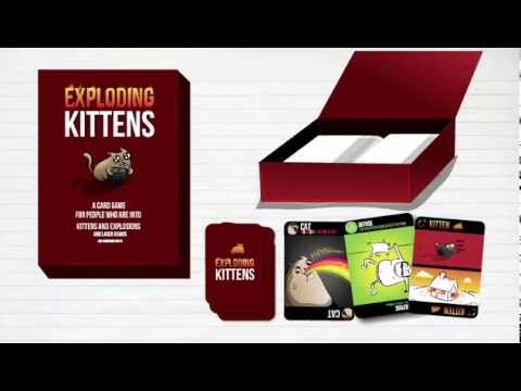 Video Exploding Kittens - A new card game on Kickstarter