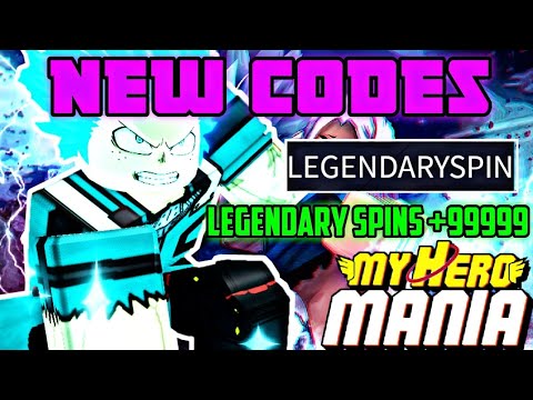 Codes for My Hero Mania  Only Working Codes [Nov-2023]