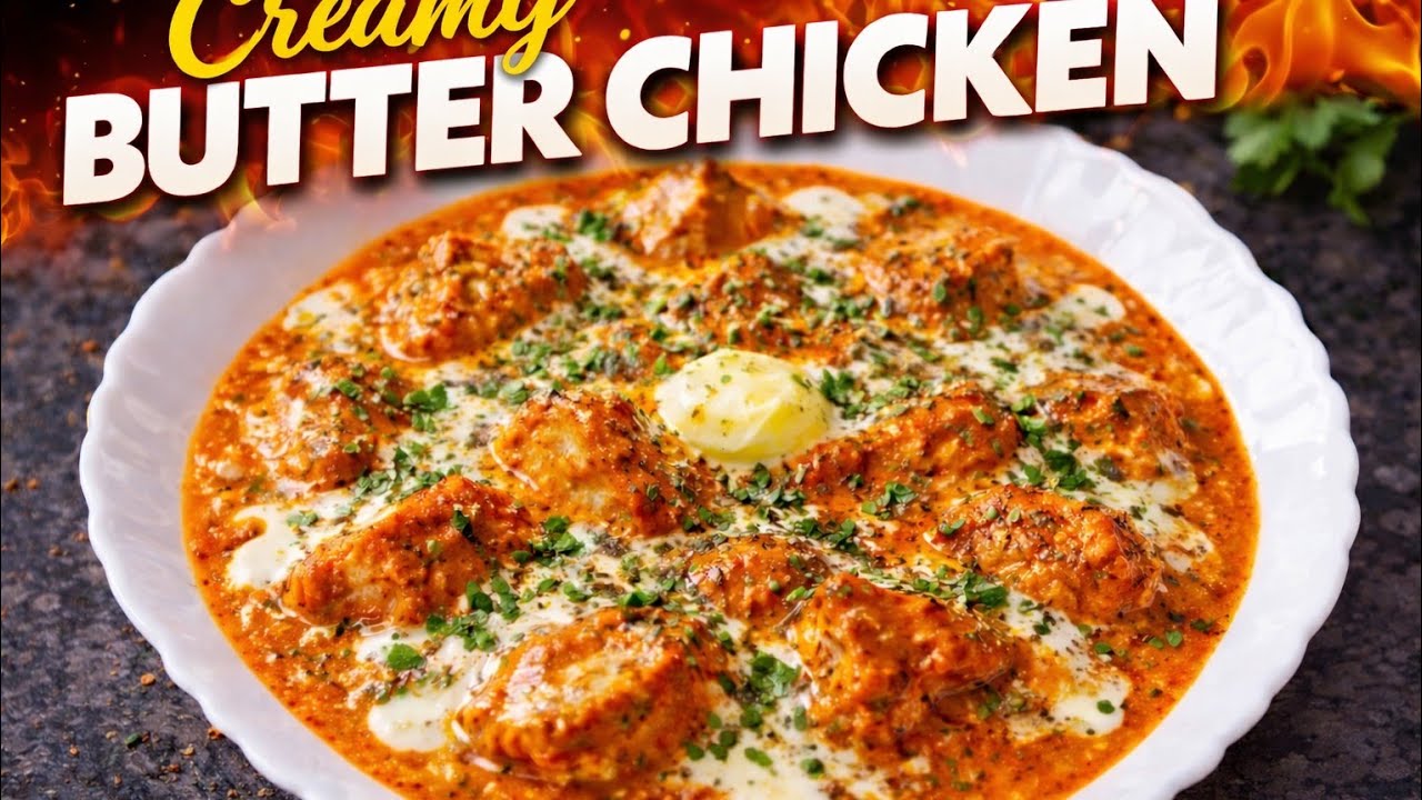 Creamy Dhaba Butter Chicken“Dhaba taste, royal twist!”