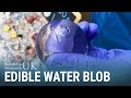 A UK company is creating edible water blobs