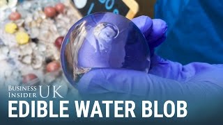 A UK company is creating edible water blobs