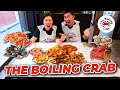 Epic seafood feast at the boiling crab melbourne cbd   melbourne food guide