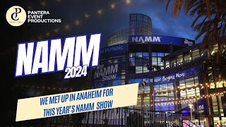 We flew into SoCal and spent 48 hours there for NAMM!!